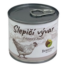 Vývar BOHEMIA Slepičí s kousky masa 140ml