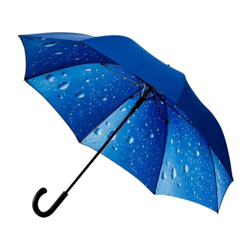Deštník Raindrops gofový vystřelovací větruodolný