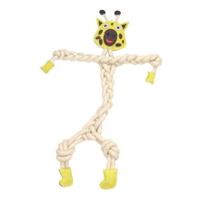 animALL hračka Mr.Roper Žirafa a Krokodýl kůže+lano 78cm/16mm