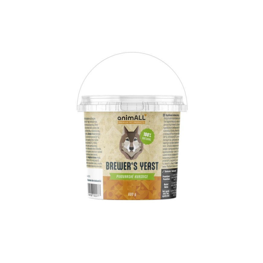 animALL Pivovarské kvasnice 600 g animALL Pivovarské kvasnice 600 g