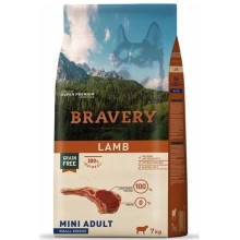 Bravery dog ADULT mini LAMB - 7kg