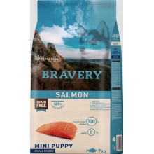 Bravery dog PUPPY mini SALMON - 7kg