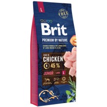 Brit Premium by Nature Junior L - 15kg