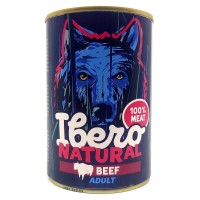 Ibero NATURAL dog konzerva ADULT beef - 400g
