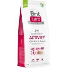 Brit Care dog Sustainable Activity Chicken+Insect 12kg