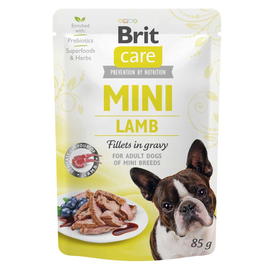 Kapsička Brit Care Mini Lamb Fillets in Gravy 85 g