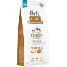 BRIT Care Dog GF Senior & Light Salmon 3kg