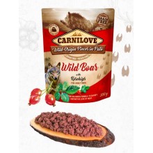 Kapsička Carnilove Dog Pouch Paté Wild Boar with Rosehips 300g