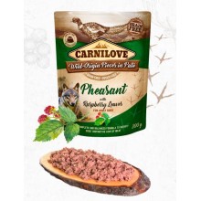 Kapsička Carnilove Dog Pouch Paté Pheasant with Raspberry Leaves 300g