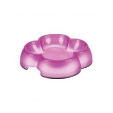 Trixie Plastová miska čtyřlístek s gumou 0,25 l/14 cm