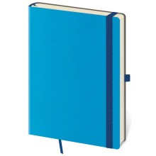 Linkovaný zápisník Flexies L Blue