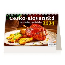 Kalendář Česko-slovenská kuchařka