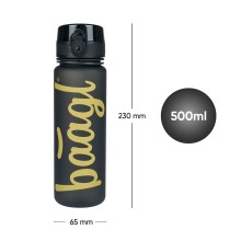 BAAGL Tritanová láhev na pití Logo Gold, 500 ml