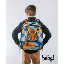 BAAGL 3 SET Shelly Tiger: aktovka, penál, sáček