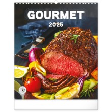 Nástěnný kalendář Gourmet 2025, 48 x 56 cm
