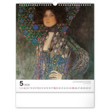 Nástěnný kalendář Gustav Klimt 2025, 30 x 34 cm