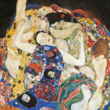 Poznámkový kalendář Gustav Klimt 2025, 30 x 30 cm