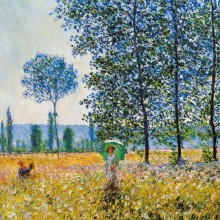 Poznámkový kalendář Claude Monet 2025, 30 x 30 cm