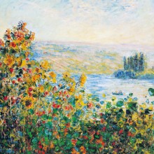 Poznámkový kalendář Claude Monet 2025, 30 x 30 cm