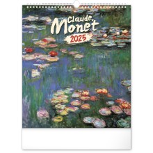 Nástěnný kalendář Claude Monet 2025, 30 x 34 cm