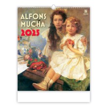 Kalendář Alfons Mucha