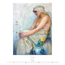 Kalendář Alfons Mucha