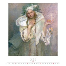 Kalendář Alfons Mucha