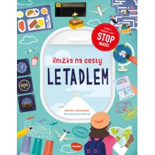 Knížka na cesty LETADLEM – Stop nudě: kvízy, rébusy, hry