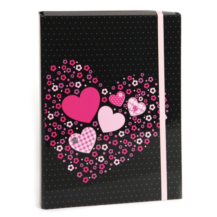 Box na sešity s klopou A4 Sweet Heart