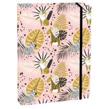 Box na sešity s klopou A4 Tropical Box na sešity s klopou A4 Tropical