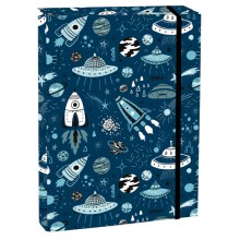 Box na sešity s klopou A5 Rocket Box na sešity s klopou A5 Rocket