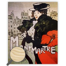 Dřevěný obraz Montmartre Dřevěný obraz Montmartre