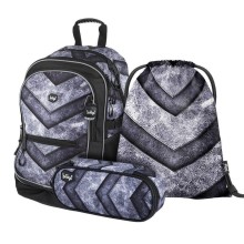BAAGL SET 3 Skate Magion: batoh, penál, sáček