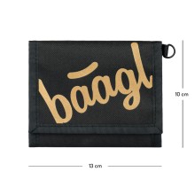 BAAGL Peněženka Logo Gold