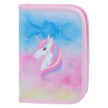 BAAGL 3 SET Airy Rainbow Unicorn: aktovka, penál, sáček