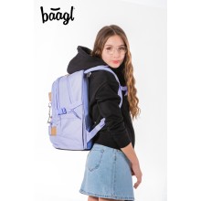 BAAGL Školní batoh Skate Lilac