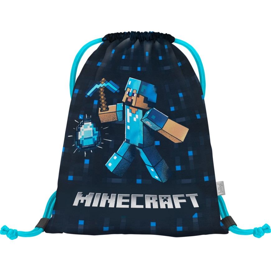 BAAGL Sáček Minecraft Blue Axe