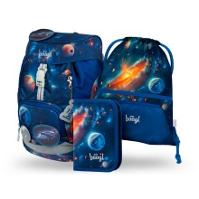 BAAGL SET 3 AIRY Vesmír: batoh, penál, sáček 