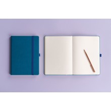 NOTIQUE Notes Aprint, modrý, tečkovaný, 15 x 21 cm