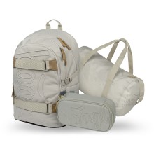 BAAGL SET 3 Skate Mist: batoh, penál, sportovní taška