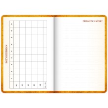 NOTIQUE Studentský diář Harry Potter – Bradavice (září 2025 – prosinec 2026), 9,8 x 14,5 cm