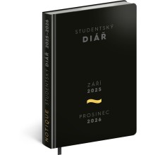 NOTIQUE Studentský diář Academia (září 2025 – prosinec 2026), 9,8 x 14,5 cm NOTIQUE Studentský diář Academia (září 2025 – prosinec 2026), 9,8 x 14,5 cm