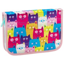 Školní penál jednopatrový Kittens