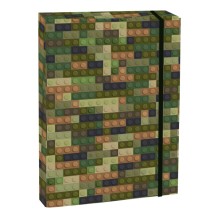 Box na sešity s klopou A5 Cubes Box na sešity s klopou A5 Cubes