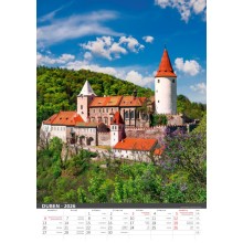 Kalendář Naše hrady a zámky