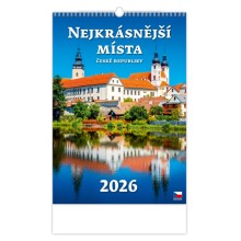 Kalendář Nejkrásnější místa České republiky