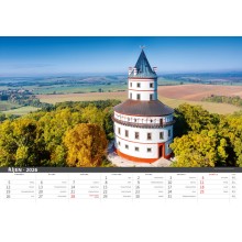 Kalendář Česko mezi oblaky