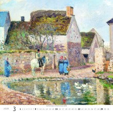 Kalendář Impressionism