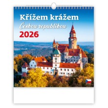 Kalendář Křížem krážem Českou republikou