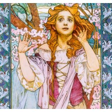 Kalendář Alfons Mucha - vázanka